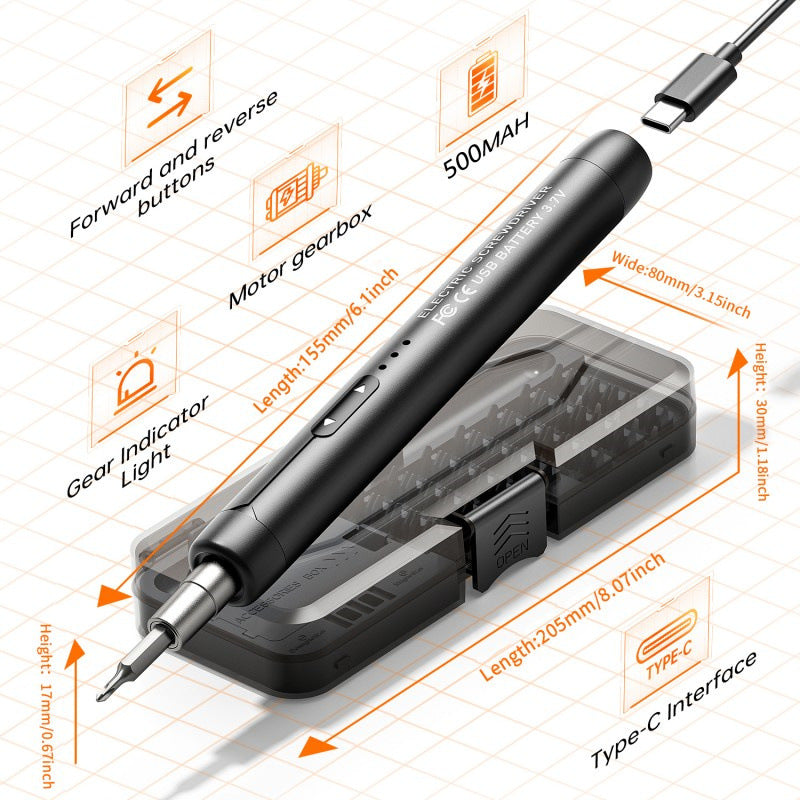 46-in-1 Mini Electric Screwdriver